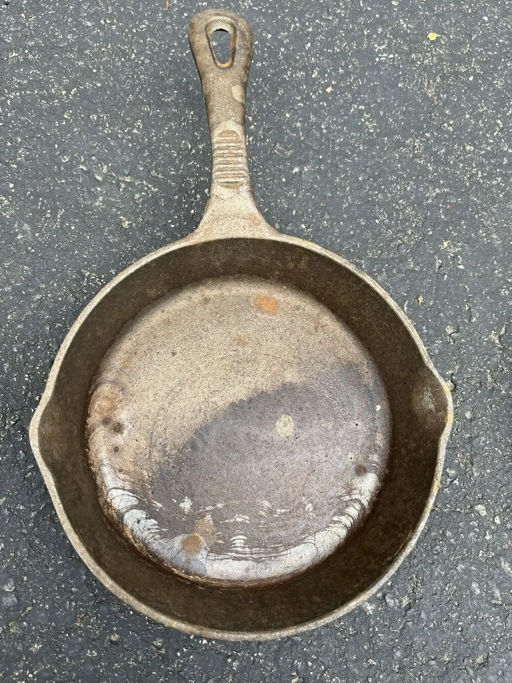 3 Vintage Benjamin & Medwin Cast Iron Skillets 10.5”, 8”, 6.5”‎ Restoration READ
